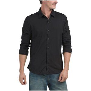CALVIN KLEIN Long Sleeve Interlock Knit Shirt